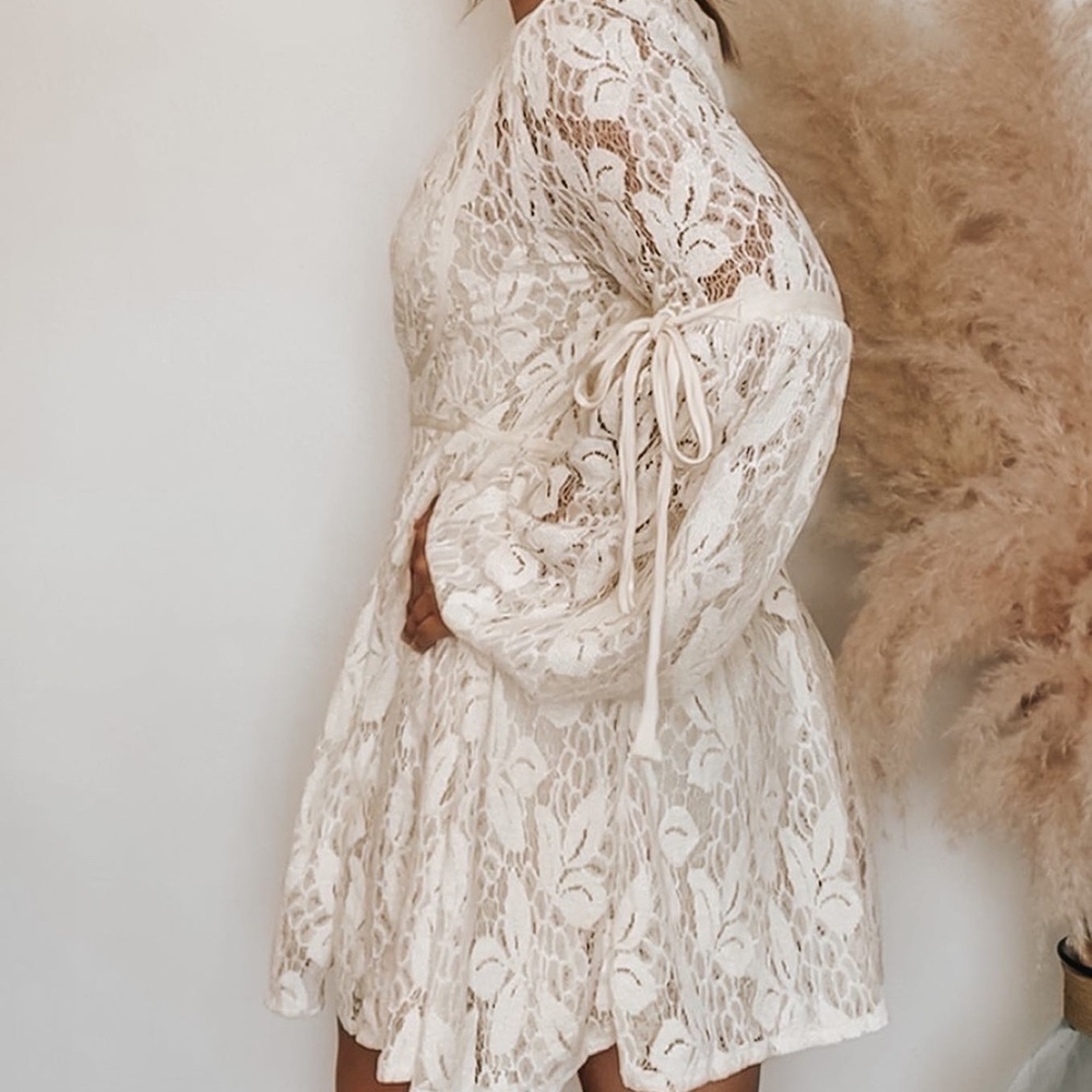 Free People Rubi Lace Mini Dress